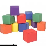 Best Choice Products 12 Piece Soft Big Foam Blocks Playset for Sensory Motor Developmental Skills Multicolor  B01BXA8G1A